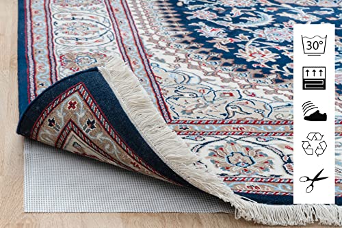 RugVista, Super-Stop, Teppich Zubehör, 80 x 300 cm, Läufer, Synthetisch, Flur, Schlafzimmer, Küche, Wohnzimmer, Schwarz/Grau, Grau von RugVista