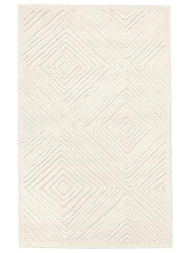 RugVista, Tuscany, Teppich, Mittelflor Teppich, 240 x 340 cm, Rechteckiger, Modern, Oeko-Tex Standard 100, Polypropylene, Flur, Schlafzimmer, Küche, Wohnzimmer, Cream, Mehrfarbig von RugVista