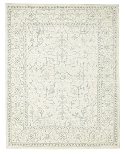 RugVista, Ziegler Manhattan, Teppich, Mittelflor, 240 x 300 cm, Rechteckiger, Orientalischer Teppich, Oeko-Tex Standard 100, Polypropylene, Flur, Schlafzimmer, Küche, Wohnzimmer, Schwarz/Grau von RugVista