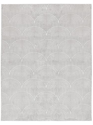 RugVista Art Deco Teppich - Grau/Silbergrau 300x400 Moderner Teppich von RugVista