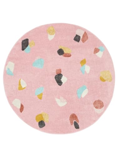 RugVista Candy Teppich - Rosa/Mehrfarbig Teppich Ø 150 Orientalischer, Rund Teppich RugVista Candy Teppich - Rosa/Mehrfarbig Teppich Ø 150 Orientalischer, Rund Teppich von RugVista