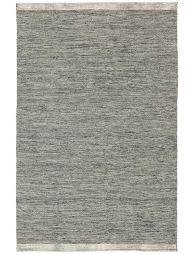 RugVista Serafina Kurzflor Teppich, 160 x 230 cm, Rechteckiger Moderner Kelim, Wolle, Für Flur, Schlafzimmer, Küche, Wohnzimmer, Dunkelgrau Melange, Grau RugVista Serafina Kurzflor Teppich, 160 x 230 cm, Rechteckiger Moderner Kelim, Wolle, Für Flur, Schlafzimmer, Küche, Wohnzimmer, Dunkelgrau Melange, Grau von RugVista