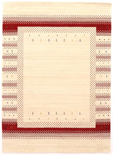 Rugeast LORIBAF 350x250 Orientteppich für Wohnzimmer Gabbeh handgeknüpft Rechteckig Design Teppich Modern von Rugeast