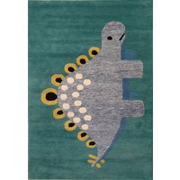 Handgefertigter Kinderteppich - Weicher Teppich Mit Verspieltem Design, 243x170 cm Aus Indien von RugeastTeppich