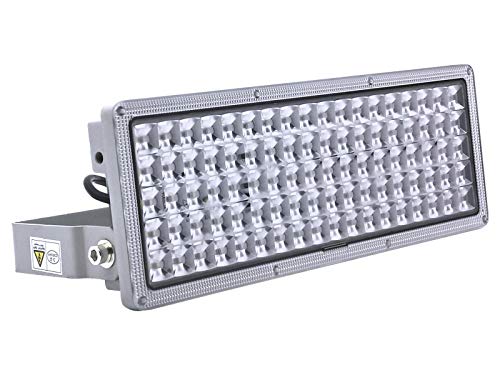 Rugging LED Strahler Flutlichter LED 100W Superhell Strahler Außen 10000lm Flutlichtstrahler 6500K IP67 Wasserfest Außenstrahler für Sportplatz Rasenflächen von Rugging