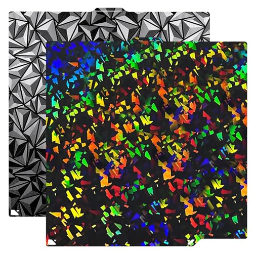 RugooSpink Bauplatte für Elegoo Centauri Carbon 271x260MM Beheiztes Bett Baublech Feder Stahlblech Bauplatte PEO + H1H Plattform Abnehmbares Druckerbett für Elegoo 3D-Drucker von RugooSpink