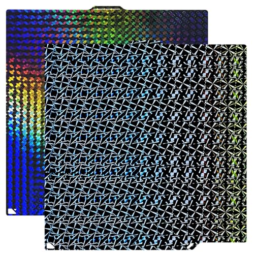 RugooSpink Build Plate für Centauri Druckerbett 260x271MM Build Sheet Beheiztes Bett H1H Plattform Abnehmbare Build Plate Federstahlblech für Elegoo Centauri 3D-Drucker von RugooSpink