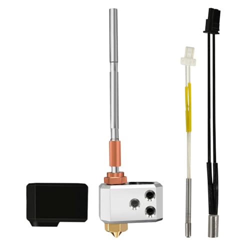 RugooSpink MK4/XL Hotend Kit Hot End Montage Druckkopf Heater Block mit Düse Silikon Sock Heizrohr Thermistor Hotend Ersatz für Prusa 3D Drucker Zubehör/Teile von RugooSpink