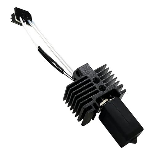 RugooSpink P1P/P1S Hot End Kit Hotend Kit Assembly Heater Block Druckkopf mit Düse Thermistor Kühlkörper Keramik Heating Rod Wrench Hotend Ersatzteile für Bambus 3D-Drucker von RugooSpink