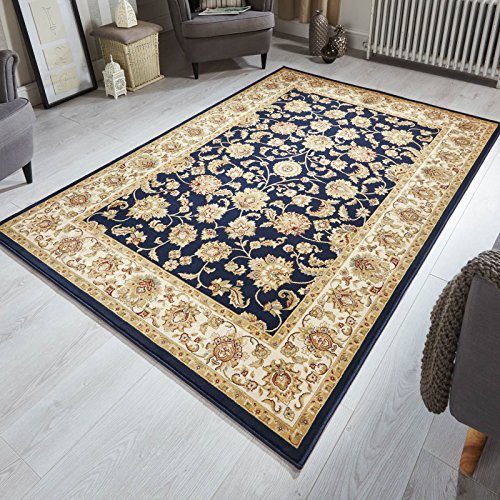 Rugs Direct Teppich, Polypropylen, 68 x 235 cm, Blau von Rugs Direct