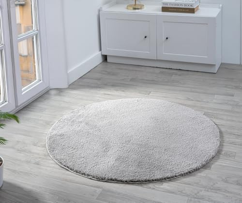 Moderner Wohnzimmerteppich, bequem, waschbar, Polyester, einfarbig, für den Innenbereich, mit niedrigem Flor, rutschfeste Filzunterseite, superweicher Teppich, Schlafzimmer, Flur, Dunkelgrau, 100 x Moderner Wohnzimmerteppich, bequem, waschbar, Polyester, einfarbig, für den Innenbereich, mit niedrigem Flor, rutschfeste Filzunterseite, superweicher Teppich, Schlafzimmer, Flur, Dunkelgrau, 100 x von Rugs by Desire