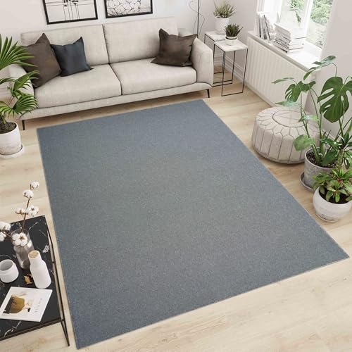 Rugs by Desire Einfache Niederflor Teppiche Wohnzimmer - Moderne Getuftete Teppiche für Wohnzimmer mit Filz-Rückseite, Silber, 80 x 150 cm Rugs by Desire Einfache Niederflor Teppiche Wohnzimmer - Moderne Getuftete Teppiche für Wohnzimmer mit Filz-Rückseite, Silber, 80 x 150 cm von Rugs by Desire