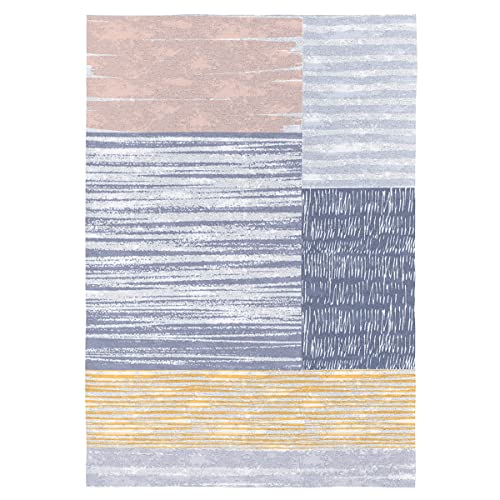 B&C fabrics prristina Teppich, Algod n, Marineblau, 240x220 cm von B&C fabrics