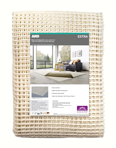 Rugs & Stuff AKO Extra – Anti-Rutsch-Teppich-Greiferunterlage für harte Böden – waschbar – 60 x 200 cm von Rugs & Stuff