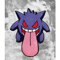 Lila Tier Teppich/Gengar Geschenk Zum Vatertag Teppiche Für Kinder Hypebeast 48 Inch von Rugs4u