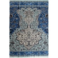 Blauer Teppich Für Outdoor Flachgewebt Indoor Waschbare Teppiche Garten Patio Bereich Gebrauchsmatte Blauer Teppich Für Outdoor Flachgewebt Indoor Waschbare Teppiche Garten Patio Bereich Gebrauchsmatte von RugsPavilion