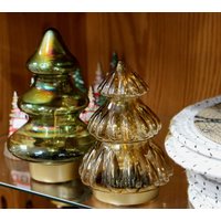 Table Lamp Led Tree Oil Green-Gold von RugsPavilion