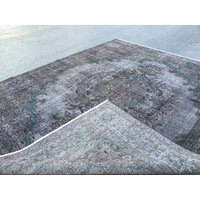 Vintage Teppich Für Wohnzimmer, Schlafzimmer Wollteppich, 230x300cm R8521F71 von RugsofIstanbul