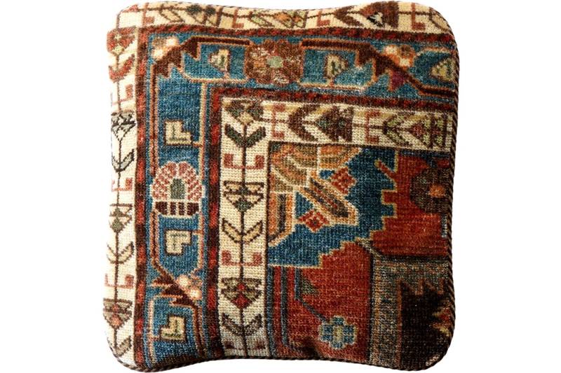 Rugtales Kissenbezüge Kelim Kissen 40x40cm, Handgemachtes Unikat, nachhaltig und fair gefertigt von Rugtales