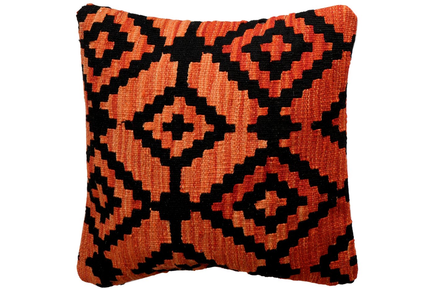 Rugtales Kissenbezüge Kelim Kissen 50x50cm, Handgemachtes Unikat, nachhaltig und fair gefertigt von Rugtales