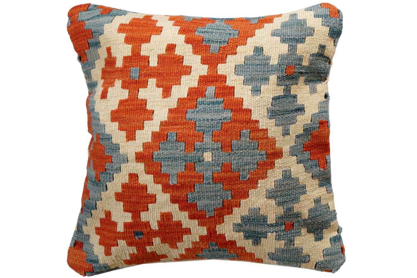 Rugtales Kissenbezüge Kelim Kissen 50x50cm, Handgemachtes Unikat, nachhaltig und fair gefertigt von Rugtales