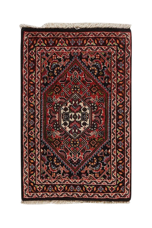Rugtales Orientteppich Bidjar Zandjan 62x41cm, Rechteck, Handgemachtes Unikat, nachhaltig und fair gefertigt von Rugtales