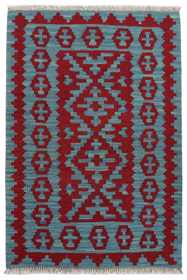Rugtales Teppich Kelim Gashgai 125x86cm, Rechteck, Handgemachtes Unikat, nachhaltig und fair gefertigt von Rugtales