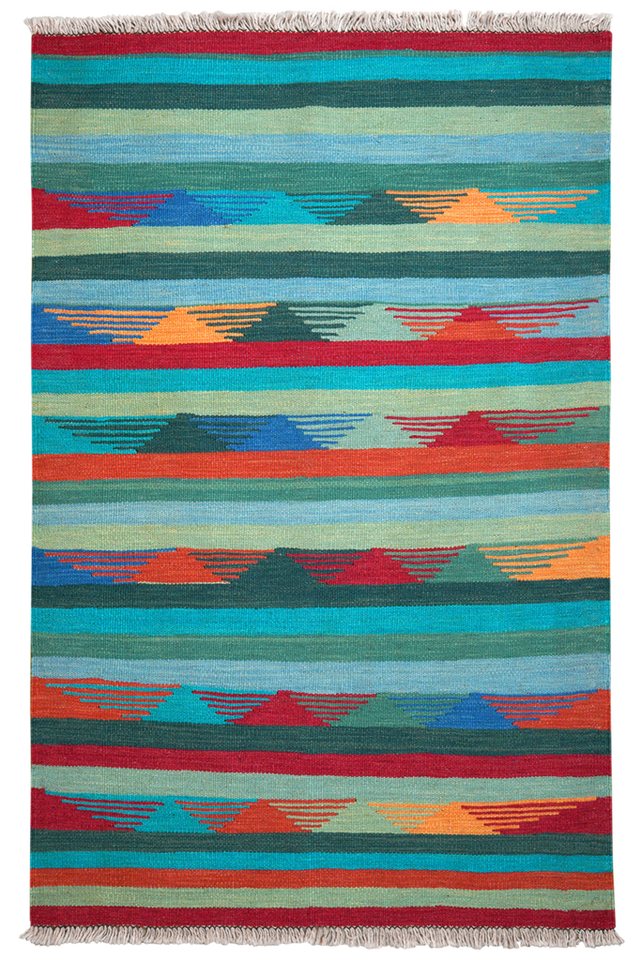 Rugtales Teppich Kelim Gashgai 156x100cm, Rechteck, Handgemachtes Unikat, nachhaltig und fair gefertigt von Rugtales