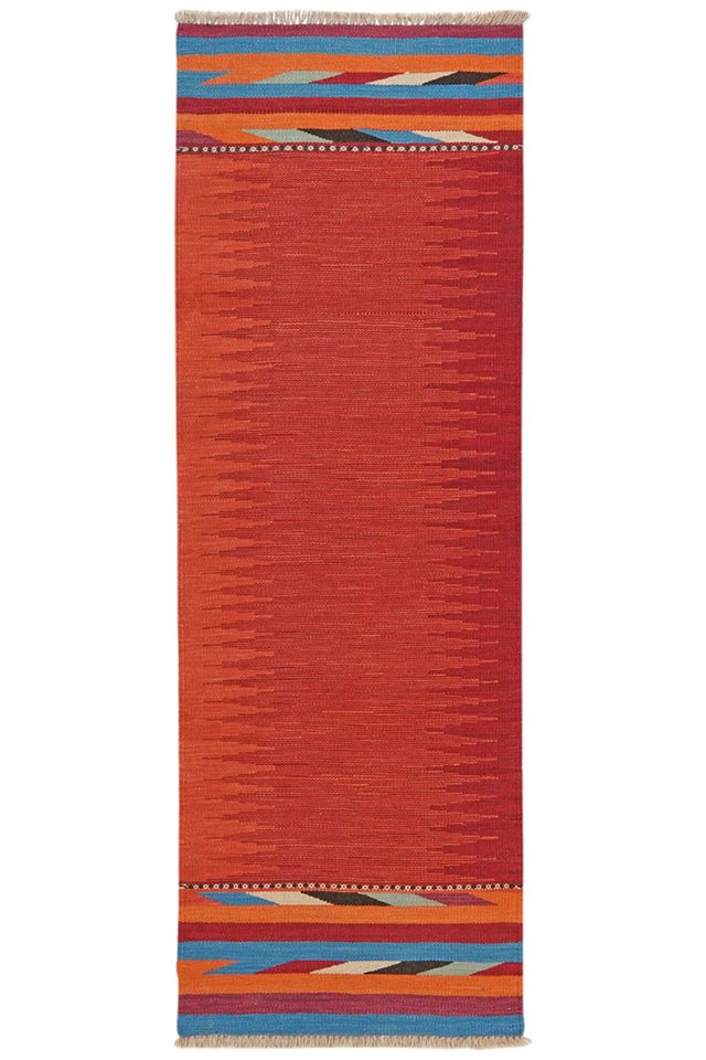Rugtales Teppich Kelim Gashgai 200x68cm, Lufer, Handgemachtes Unikat, nachhaltig und fair gefertigt von Rugtales