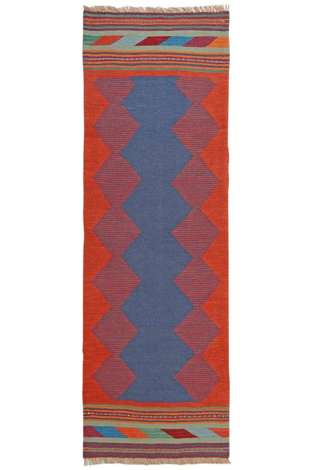 Rugtales Teppich Kelim Gashgai 201x65cm, Lufer, Handgemachtes Unikat, nachhaltig und fair gefertigt von Rugtales