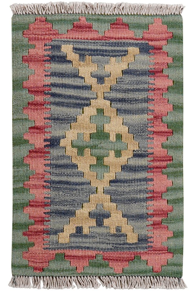 Rugtales Teppich Kelim Gashgai 60x39cm, Rechteck, Handgemachtes Unikat, nachhaltig und fair gefertigt Rugtales Teppich Kelim Gashgai 60x39cm, Rechteck, Handgemachtes Unikat, nachhaltig und fair gefertigt von Rugtales