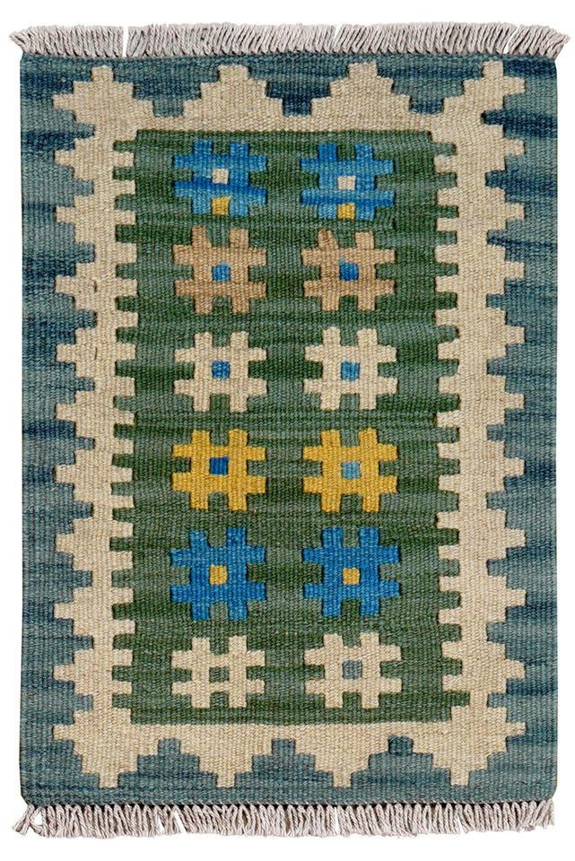 Rugtales Teppich Kelim Gashgai 60x41cm, Rechteck Rugtales Teppich Kelim Gashgai 60x41cm, Rechteck von Rugtales