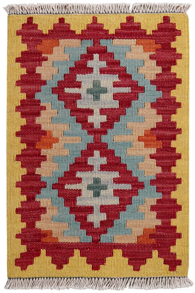 Rugtales Teppich Kelim Gashgai 62x42cm, Rechteck Rugtales Teppich Kelim Gashgai 62x42cm, Rechteck von Rugtales