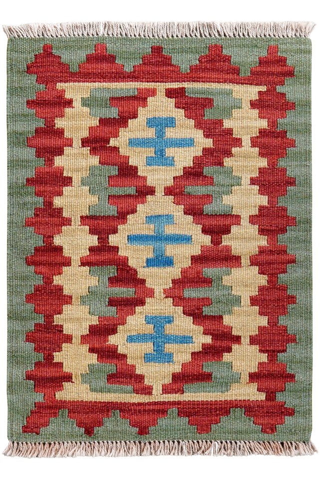 Rugtales Teppich Kelim Gashgai 62x46cm, Rechteck Rugtales Teppich Kelim Gashgai 62x46cm, Rechteck von Rugtales