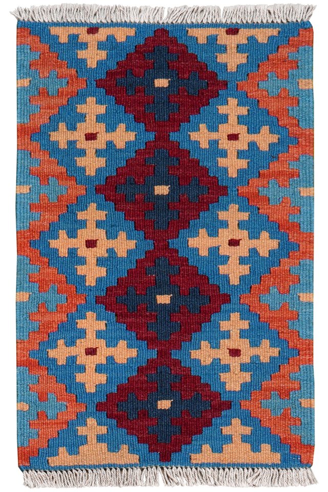 Rugtales Teppich Kelim Gashgai 63x42cm, Rechteck Rugtales Teppich Kelim Gashgai 63x42cm, Rechteck von Rugtales