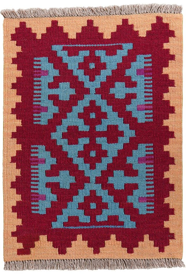 Rugtales Teppich Kelim Gashgai 63x45cm, Rechteck Rugtales Teppich Kelim Gashgai 63x45cm, Rechteck von Rugtales