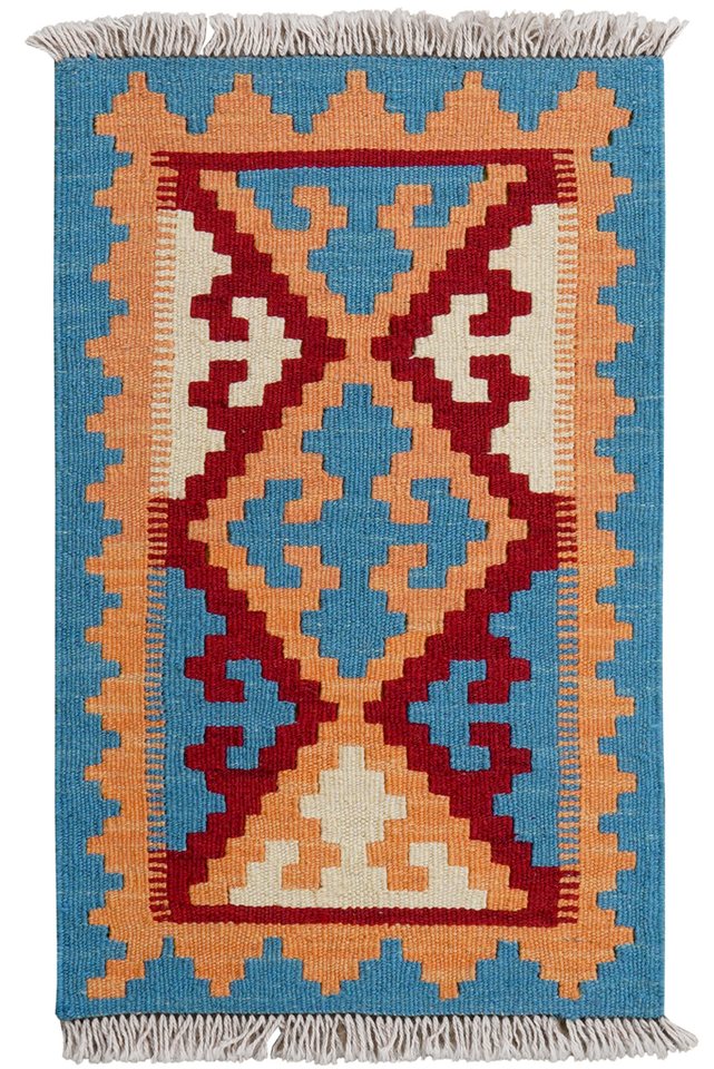 Rugtales Teppich Kelim Gashgai 66x42cm, Rechteck, Handgemachtes Unikat, nachhaltig und fair gefertigt Rugtales Teppich Kelim Gashgai 66x42cm, Rechteck, Handgemachtes Unikat, nachhaltig und fair gefertigt von Rugtales
