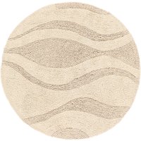 Breeze Badematte - Cremebeige  Ø 70 von Rugvista