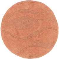 Breeze Badematte - Terrakotta  Ø 70 von Rugvista