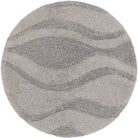Breeze Badematte - Grau  Ø 90 von Rugvista