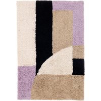 Cadiz Badematte - Beige / Lila 60x90 von Rugvista