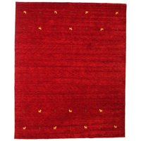 Gabbeh loom Two Lines Teppich - Rot 240x290 von Rugvista