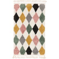 Jester Teppich - Mehrfarbig 100x160 Jester Teppich - Mehrfarbig 100x160 von Rugvista