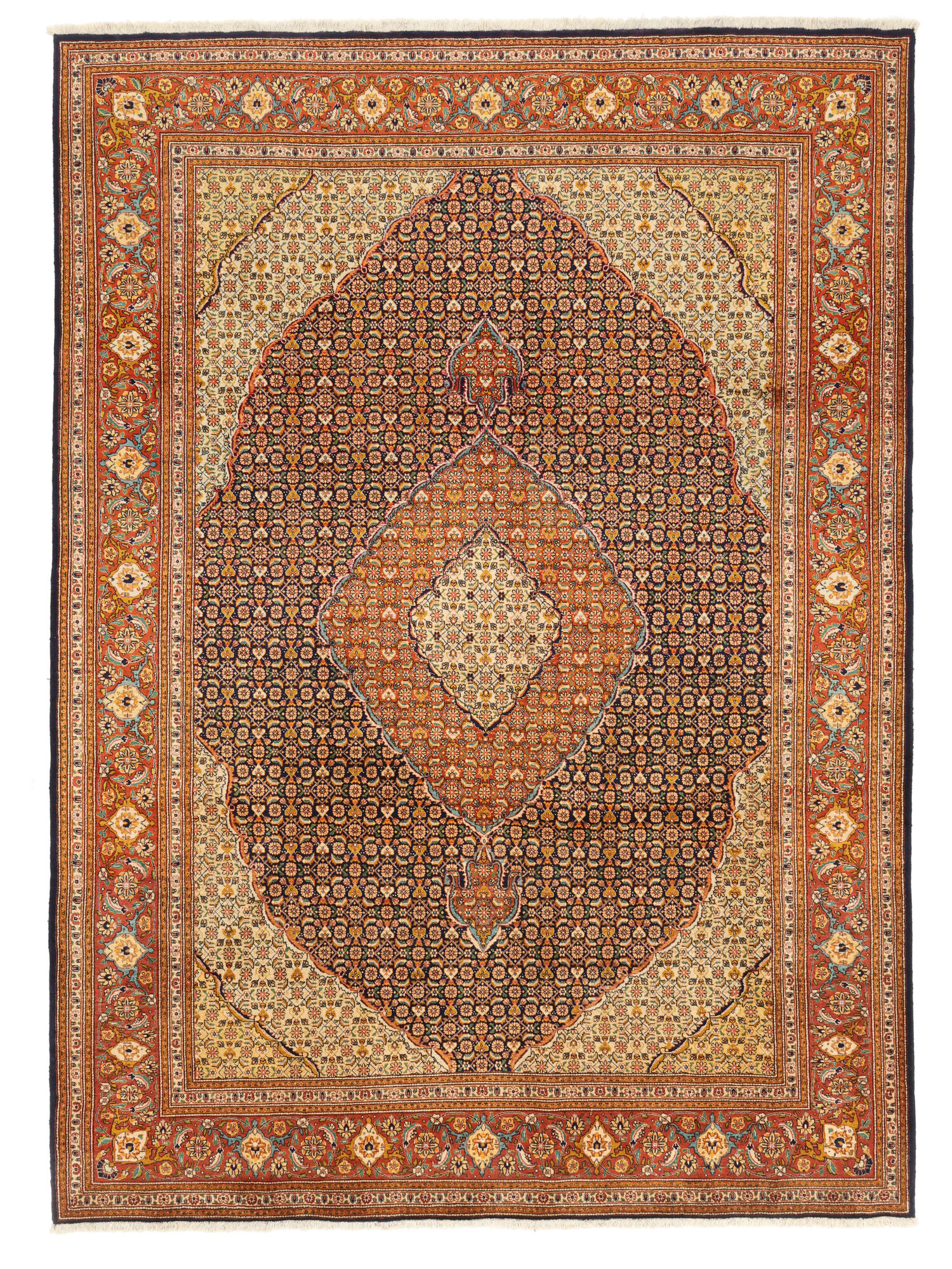 Täbriz 40 Raj Teppich 252x348 Täbriz 40 Raj Teppich 252x348 von Rugvista