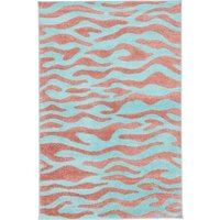 Woodcut Teppich - Rosa / Türkis 140x200 Woodcut Teppich - Rosa / Türkis 140x200 von Rugvista