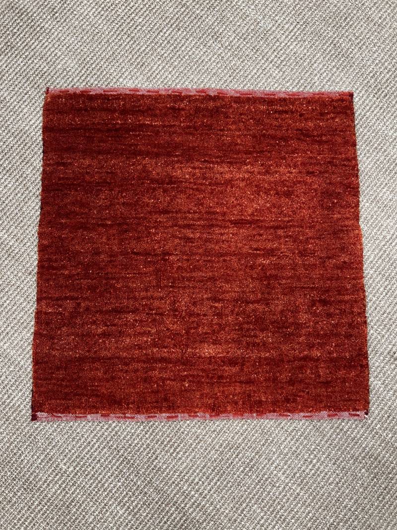 Gabbeh Perserteppich 40 x 60 Rot (Iran) Handgeknüpft
