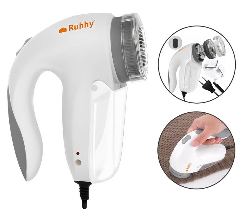 Ruhhy Fusselrasierer Elektrischer Fusselrasierer für Kleidung: Effektive Textilpflege, Schnelle, effektive Pilling-Entfernung ohne Beschädigung des Stoffes. von Ruhhy