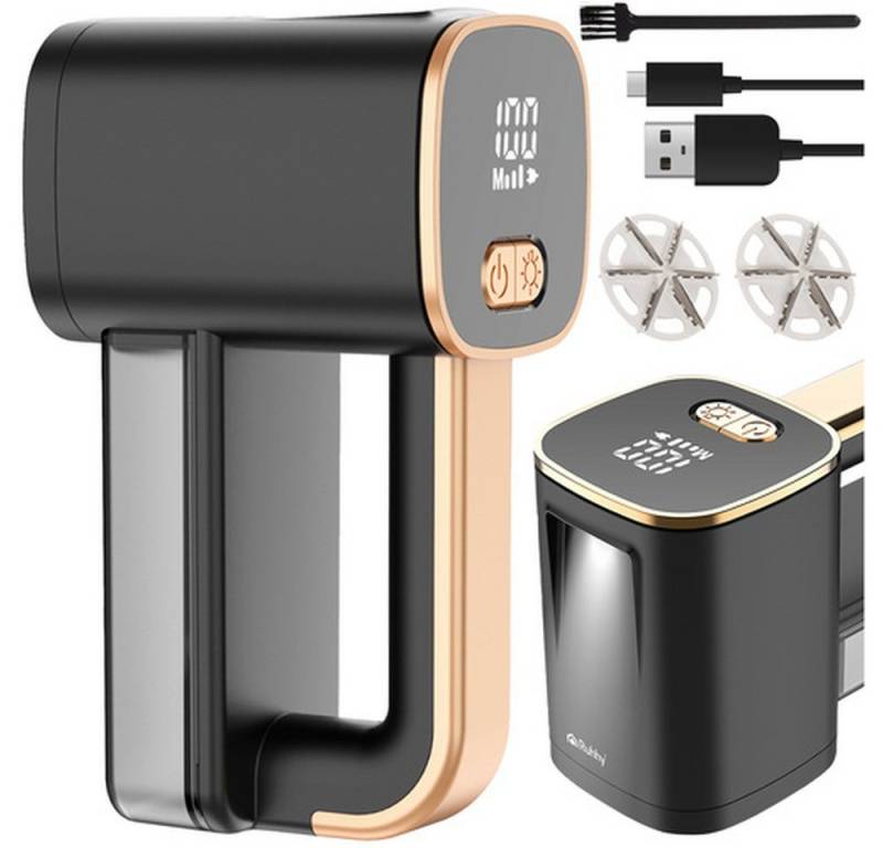 Ruhhy Fusselrasierer Kabelloser Kleiderrasierer, Integrierter 1800 mAh Akku mit bis zu 3,5 h Laufzeit Ruhhy Fusselrasierer Kabelloser Kleiderrasierer, Integrierter 1800 mAh Akku mit bis zu 3,5 h Laufzeit von Ruhhy
