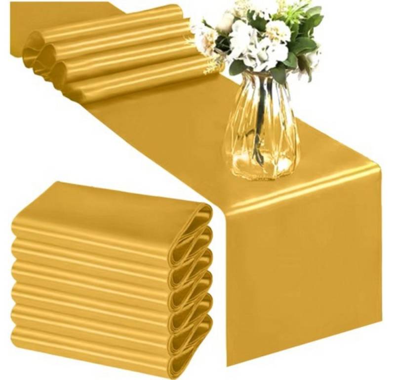 Ruhhy Tischläufer Weihnachtstischläufer Deko-Tischdecke (Spar-Set 1-tlg, dekorativ), Pflegeleicht: einfach waschen, schnell wieder einsatzbereit von Ruhhy