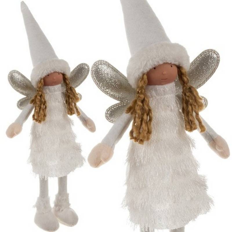 Ruhhy Weihnachtsfigur Weihnachtsfee Dekoengel (Spar-Set, weihnachtlich), Ideal als Blickfang am Kamin, unter dem Baum oder im Flur von Ruhhy